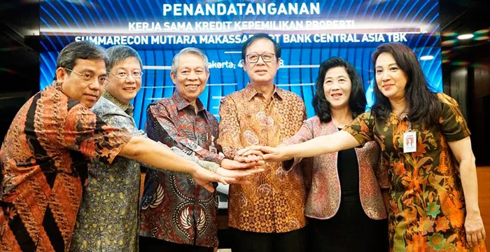 BCA Berikan Fasilitas Kredit Kepemilikan Properti untuk Sinergi Mutiara Cemerlang