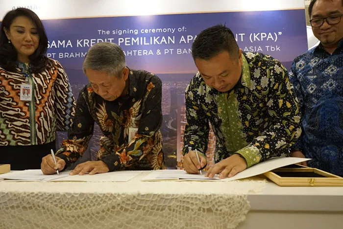 BCA Tandatangani Kerja Sama Kredit Pemilikan Rumah (KPR)  dengan PT Brahmayasa Bahtera