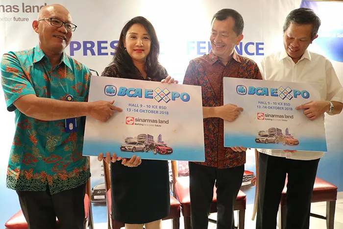 Sambut Perhelatan BCA Expo 2018 BCA Bersama Sinar Mas Land Adakan Press Conference