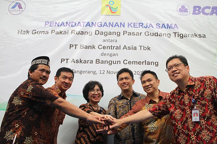 Permudah Pedagang Membeli Kios, BCA Kucurkan Kredit Rp20 Miliar melalui PT Askara Bangun Cemerlang