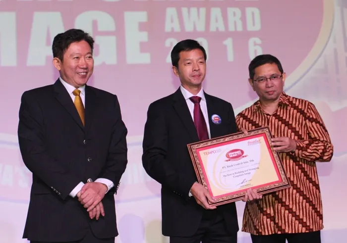 Pertahankan Reputasi Baik, BCA Kembali Raih Corporate Image Award
