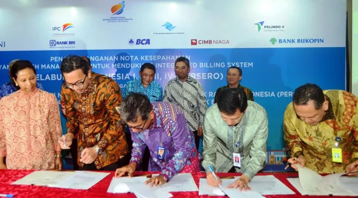 BCA Tandatangani Nota Kesepahaman Dukungan Penerapan Integrated Billing System PT Pelabuhan Indonesia I, II, III, IV (Persero)