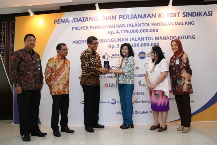 BCA Kucurkan Pembiayaan untuk Pembangunan Dua Ruas Jalan Tol
