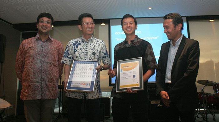 BCA Raih Sertifikasi ISO 20000-1 dan ISO 22301