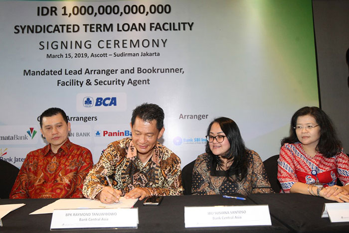BCA Salurkan Pinjaman Sindikasi Rp300 Miliar kepada PT Buana Finance Tbk