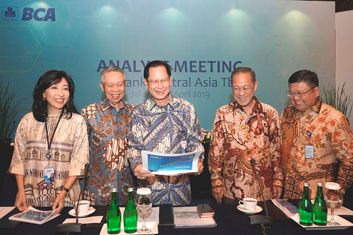 PT Bank Central Asia Tbk Hasil Kinerja Triwulan I 2019 - Mengelola Pertumbuhan