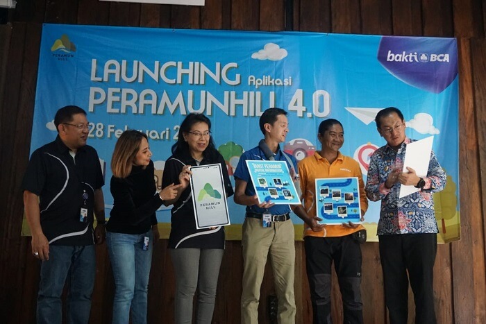 Wujudkan Millennials Tourism, BCA Luncurkan Aplikasi PeramunHill Virtual Guide Bukit Peramun, Belitung