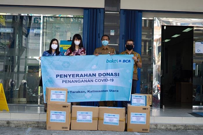 Konsisten Perangi COVID-19, BCA Berikan Bantuan di Tarakan