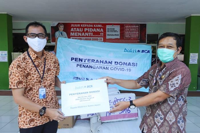 Kembali Dukung Garda Terdepan Perangi COVID-19, BCA Salurkan Bantuan APD kepada RSUD RA Kartini Jepara